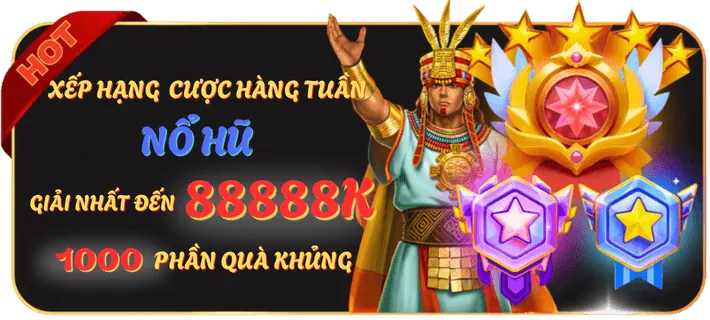 Thưởng nạp lại hàng ngày/tuần và hoàn trả Vipwin